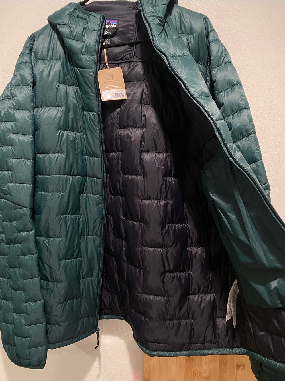 Patagonia Micro Puffer Jacket Size XL Men - Picture 5 of 6